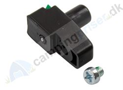 Dørholder til  Dometic køleskab med grøn trykknap