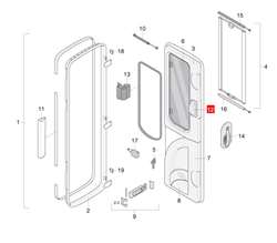Dørlås Indvendig højre Seitz