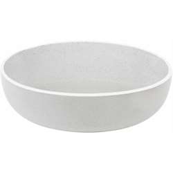 Dolomit dyb tallerken Lysgrå