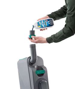 Hvid Thetford toilet doseringskop/låg til bundtank