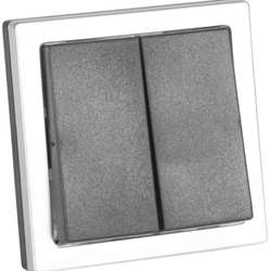 FAWO 230 V dobbelt vippekontakt.