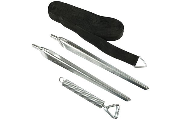 Fiamma stormsikringssæt - pakke med pløkker, stropper og fjeder