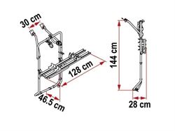 Fiamma Carry-Bike VW T5 D til 2 cykler
