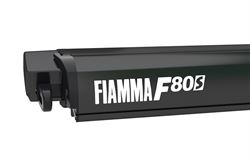 340 Markise "Fiamma F80" - tagmonteret - Sort boks