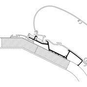 Thule Adaptor til Hymer serie 5 og 8 fra 2012 og frem. Længde 3,5 m.