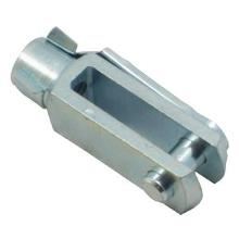 Gaffellås med låseblik