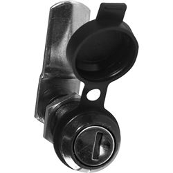 Gaskasselås i metal med 2 nøgler