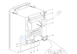Gasventil til køleskab Thetford N3080 til 3175
