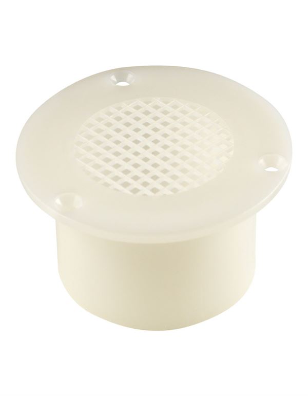 Ventil til montering i gulvet - Ø: 60 mm