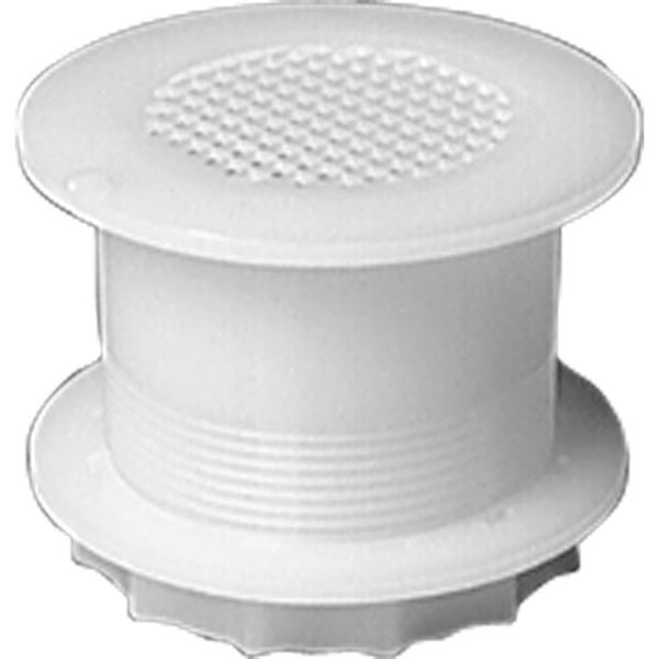 Gulvventil med gevind og møtrik   * Diameter 59 mm