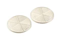 Hella rund hvid refleks selvhæftende