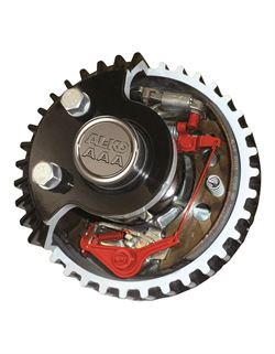 Bremsesæt  "ALKO AAA" hjulbremsetype 2051 - opgradering - eftermontering