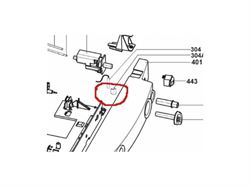 Holder til sensor belysning i Dometic køleskab