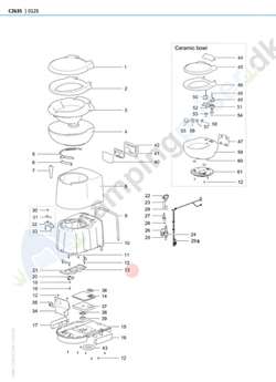 Thetford toilet C263 kassettetoilet.