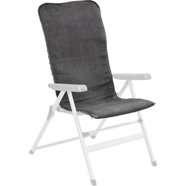 stolehynde til campingstol bomuld grå