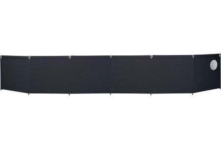 Isabella læsejl grey 6-fløjet