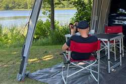 Isabella Instruktørstol med aftagelig sidebord