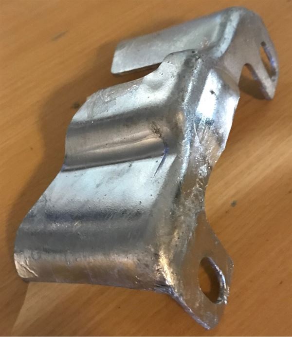 Frontbeslag til påløbsbremse på Bl.a. Kabe