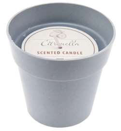 Myggelys i bambuspotte Ø 10 cm