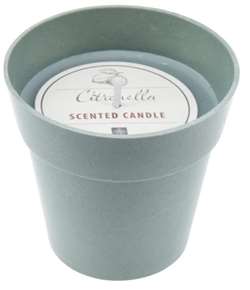 Myggelys i bambuspotte Ø 10 cm