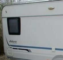 Klistermærke Adora til Adria campingvogn bl.a. årgang 2010