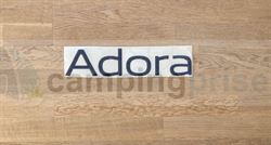 Klistermærke Adora - 3D  til Adria Adora Campingvogn bl.a. årgang 2015 - 2016