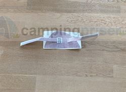 Klistermærke - Logo til højre side over og på siden af baglygte på Adria Campingvogn