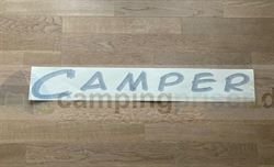Klistermærke logo - "Camper"  til Dethleffs campingvogn 