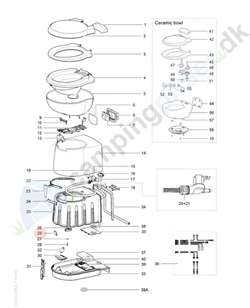Thetford toilet C250 