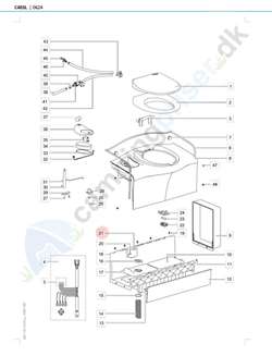 Kontakt til Thetford toilet C400 X