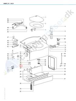 Kontakt til Thetford toilet C400 X