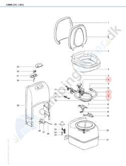 Thetford toilet C200