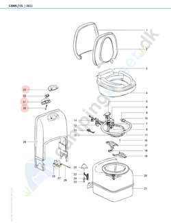 Thetford toilet C-200S / C-200CS