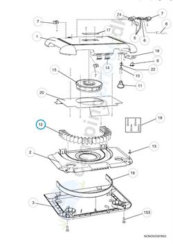 Kulfilter emhætte CK2000 Dometic
