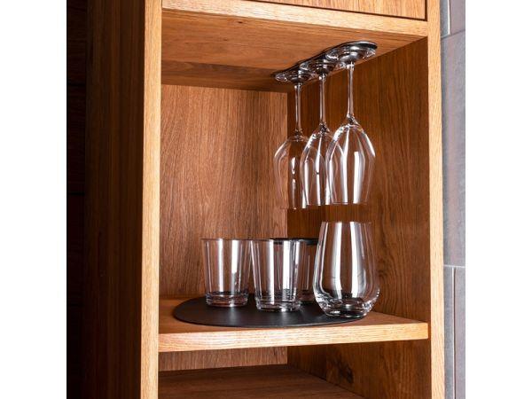 "Silwy" Metal strip 25cm Sort