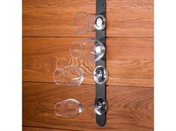 "Silwy" Metal strip 50cm Sort