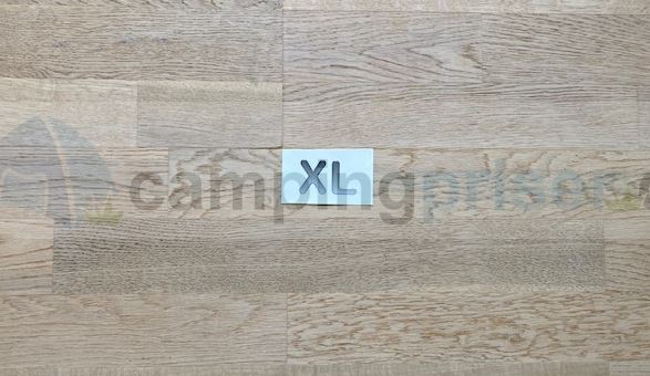 Logo til Kabe campingvogn -   "XL"   - klistermærke