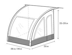 Lufttelt "Westfield Lynx 240 LT"