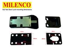 Milenco XLV dørlås til bagklapper og sidedøre