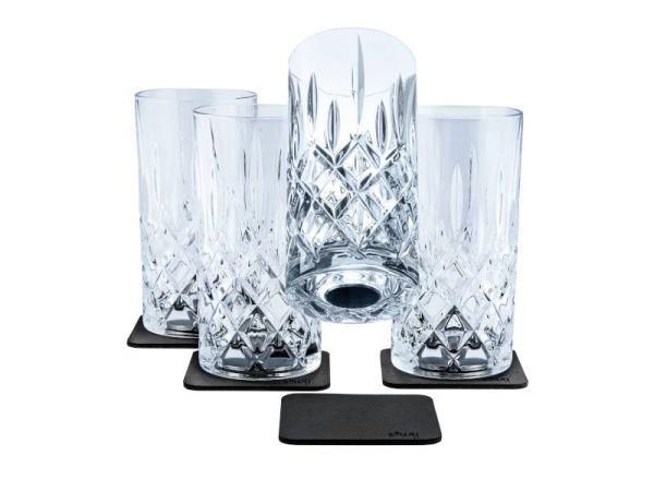 "Silwy" Longdrinkglas Krystal m/magnet 300ml