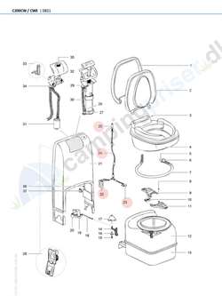 Thetford toilet C200 CW