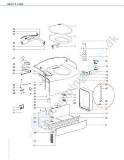 Thetford toilet C402