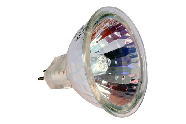 Halogen pære 12 V, 50 watt, GU 5,3, Ø50 mm