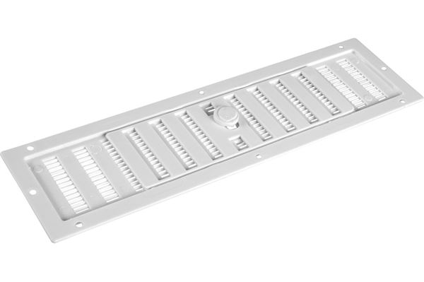 Indvendig plastskydeventil. * Mål: B 70 x  L 250 mm.