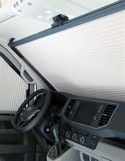 plissegardin MAN TGE & VW Crafter For venstre siderude