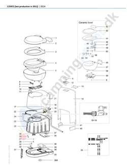 Thetford toilet C250CS