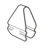 Prop til gardinstang Adria