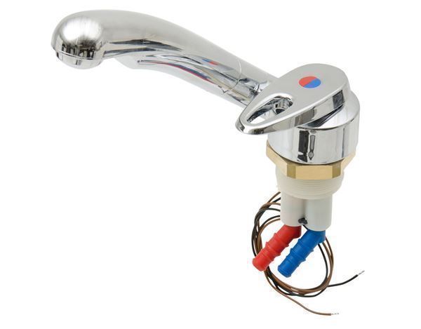 REICH EL-VANDHANE KERAMISK TWIST, FARVE  KROM Ø 37 MM