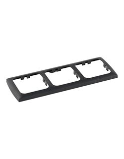 Monteringsramme til stikkontakt - 3 udtag