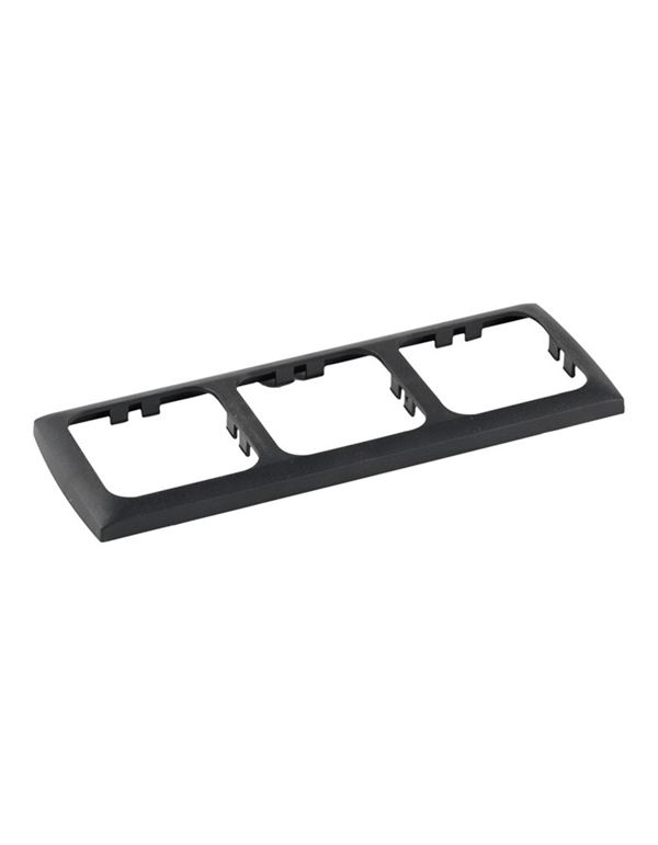 Monteringsramme mørkegrå 3 udtag